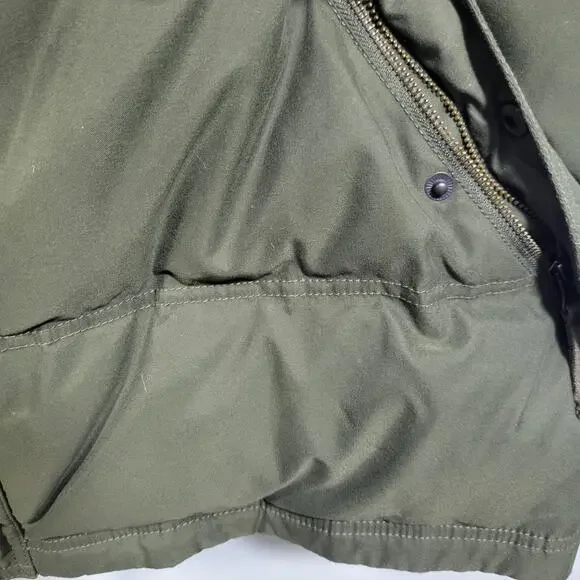 Eddie Bauer Goose Down Army Green EB650 Puffer Vest Size XLT 32726-1Clo3 - Picture 4 of 12